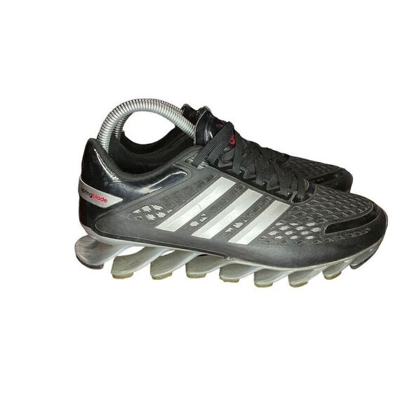 adidas Men's Springblade Razor Running  M20457 BKS Black / Silver Size 5 - Picture 1 of 9